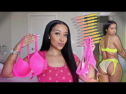 TRYING ON SAVAGE X FENTY NEW COLLECTION!!