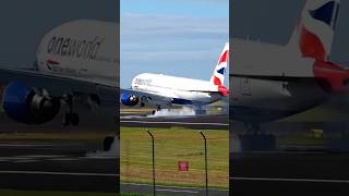 Boeing 777 British Airways Medical Emergency Landing in Lajes #shorts