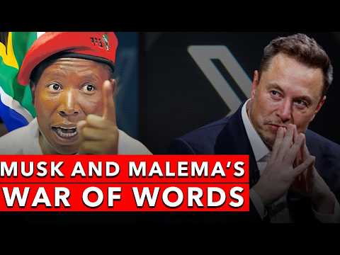 Elon Musk clashes with Julius Malema, calls for international sanctions against the EFF leader