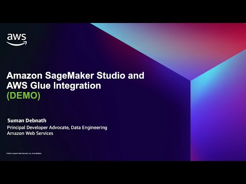 Deep dive demo: AWS Glue Studio integration with Amazon SageMaker Studio | Amazon Web Services