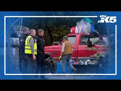 Cleanup underway at large <strong>homeless</strong> encampment in Seattle