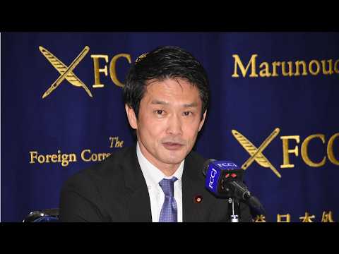 PRESS CONFERENCE: Junya Ogawa, leader of the Centrist Reform Alliance