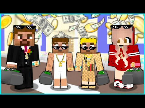 ARDA VE AİLESİ MİLYONER OLDU! 🤑 - Minecraft ZENGİN FAKİR HAYATI