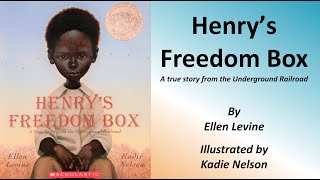 MAMA READS:  Henry's Freedom Box - A True Story from the Underground Railroad - By Ellen Levine