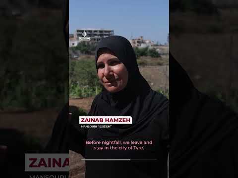 Living with fear: Inside a southern Lebanon village divided by Israel | AJ #shorts
