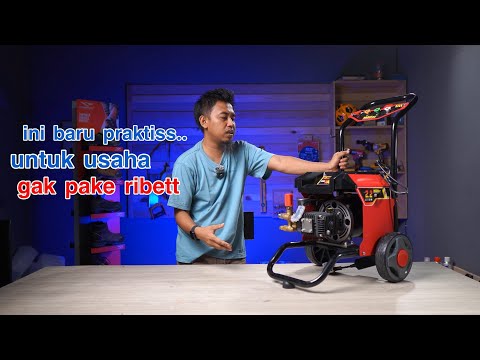 semburan super kuenceng, silent gk ganggu tetangga! - MOLLAR MLR HPW2200 ELEKTRIC JET CLEANER 180Bar