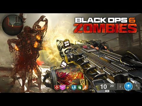 OFFICIAL CALL OF DUTY BLACK OPS 6 ZOMBIES GAMEPLAY (No Commentary)