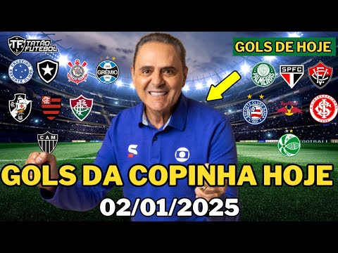 ⚽️ TODOS OS GOLS DESTE QUINTA 02/01/2025  GOLS DE HOJE, GOLS DO DIA, GOLS DA  COPINHA  (COMPLETO)