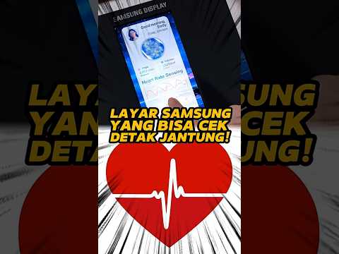 Samsung Bikin Layar yang Bisa Cek Detak Jantung!