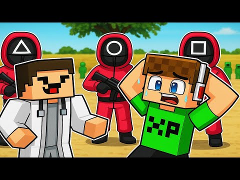 LELŐTTÉK A HAVEROMAT A SQUID GAMEBEN A MINECRAFT-BAN! 😱