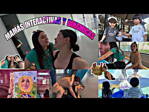 UNAS MAMÁS INTERACTIVAS Y DINÁMICAS EN UN PASEO INTERACTIVO CON SUS HIJOS 👧🏼👦🏻/MAYVE CASTRO‼️
