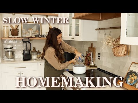 SLOW WINTER HOMEMAKING | ice storm, egg bites, and playroom organization