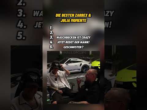 Top 5 Zarbex & Julia Momente #zarbex #julia #streamer #clip #momente #twitch