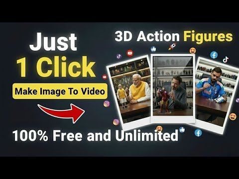 AI से बनाओ Apna 3D Action Figurine 🦾 | Free Tools + Full Guide | 2025 Trending