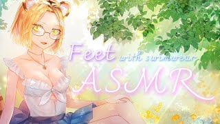 【ASMR】色々な足の音【KU100/高音質/高音圧】【Vtuber】