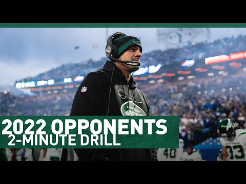 Which Opponents Are You Most Looking Forward To? | 2-Minute Drill: 2022 Opponents | New York Jets video clip
