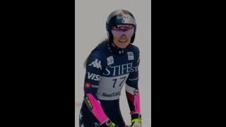 One year ago today Lindsey Vonn got back on the World Cup podium… this is what it meant ❤️