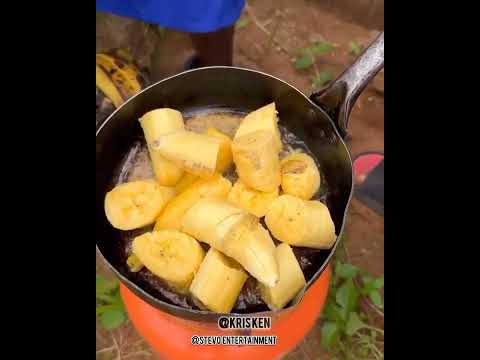 Imagine a Bunch of Plantain Flying in the Air
