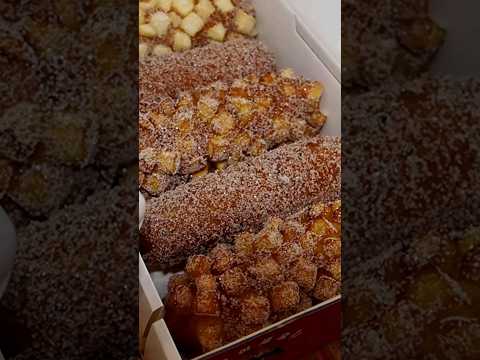 모짜렐라 치즈 핫도그,감자 핫도그 - 명랑 핫도그 / Mozzarella cheese potato hot dog #shorts / korean street food