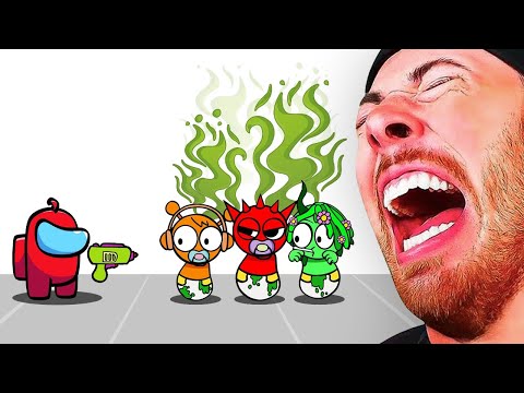 SPRUNKI Vs Among Us! FUNNIEST ANIMATIONS!