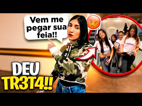 A QUE PONTO CHEGAMOS! OLHA OQUE ESSAS GAROTAS FIZERAM COM A LARA NO SHOPPING LAMENTÁVEL....