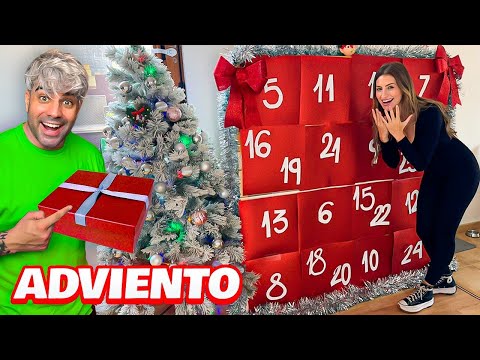 CREO un CALENDARIO de ADVIENTO GIGANTE!!