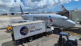 American Airlines 737 Miami to St Maarten/St Martin