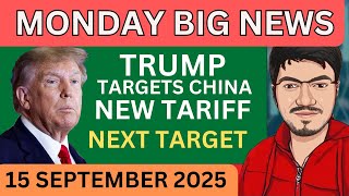 Nifty & Bank nifty prediction for tomorrow for monday | Trump New Tariff Threat to CHINA