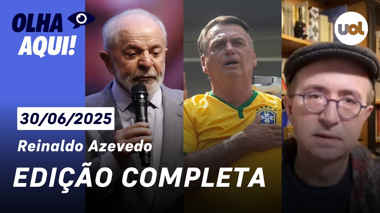 Olha Aqui com Reinaldo Azevedo | 30062025
