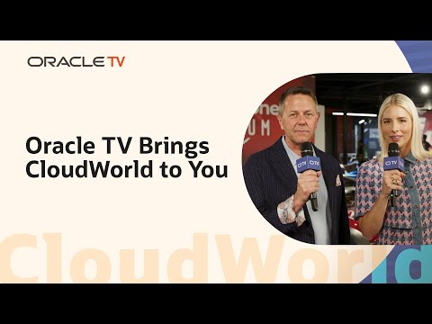 Oracle TV is returning to CloudWorld