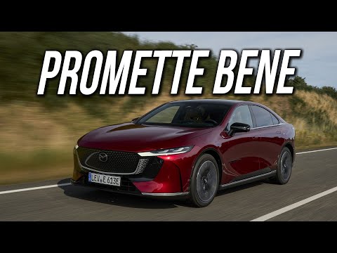 Mazda 6E: primo contatto con l'ammiraglia elettrica