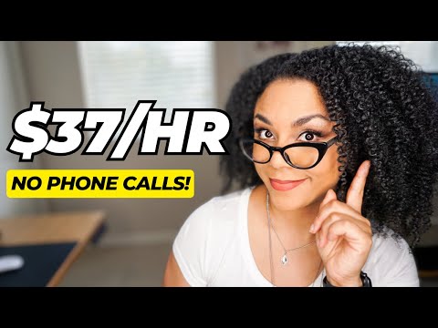 No Phone Calls! Work From Home Replying To Emails And Messages!