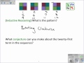 Exploring Patterns and Inductive Reasoning