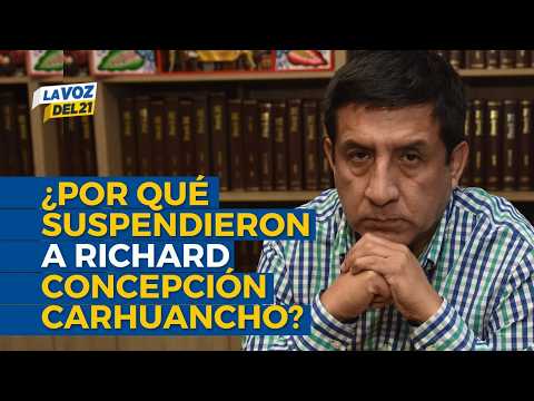 Richard Concepción Carhuancho: “En la Constitución dice que los jueces pueden hacer control difuso”