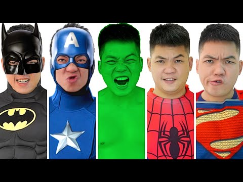 SPIDER-MAN In Real Life | Funny Hulk Smash | Superheroes VS Siren Head VS SCP #096