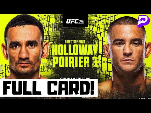 UFC 318 Predictions Poirier vs Holloway 3 Full Card Betting Breakdown