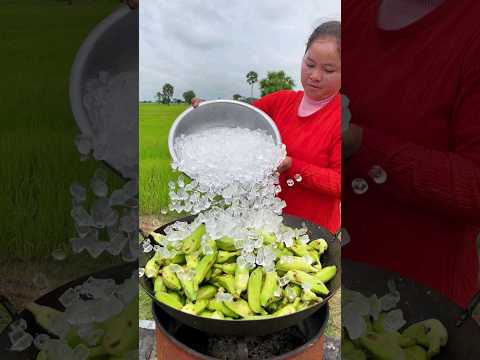 Yummy Crispy Green Banana with Sugar Syrup
