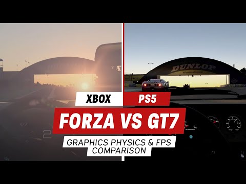 Forza Motorsport vs Gran Turismo 7 Graphics, Physics, and FPS Comparison