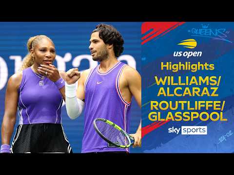 Serena Williams & Carlos Alcaraz DOMINATE in US Open Return! 🤝 | US Open Highlights