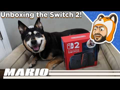 Lily and I Unbox the Switch 2 - First Boot, System Transfer, Backwards Compatibility, and More!