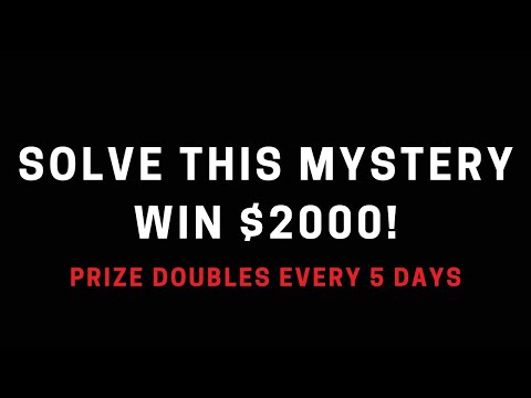 Solve This Mystery Win $2000