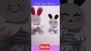 Cute paper bunny#diy#shorts#dreamydiycrafts