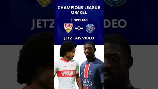 ⚪🔴 Gelingt der Einzug in die KO-Runde? 🔴⚪ VfB Stuttgart vs. Paris Saint-Germain - VfB.kmpkt Orakel