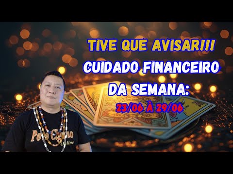 Atenção no financeiro - 23/06 à 29/06 #jornalpovocigano