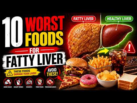 Fatty Liver ? 10 Foods and Drinks You Should Seriously Limit
