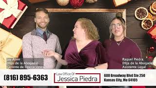 ¡Jessica Piedra y Familia, les desean una Feliz Navidad y Prospero Año!