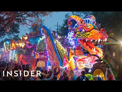 Behind The Scenes Of How New Orleans&#39; Mardi Gras Parade Floats Are Made