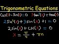 Trigonometric Functions and Equations