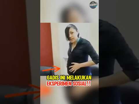 Ekseprimen sosial seorang gadis h*mil‼️#shorts #socialexperiment