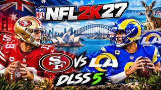 49ers vs Rams | Week 1 | NFL 2K27 | PCSX2 | NFL 2K5 | DLSS5 | 4K